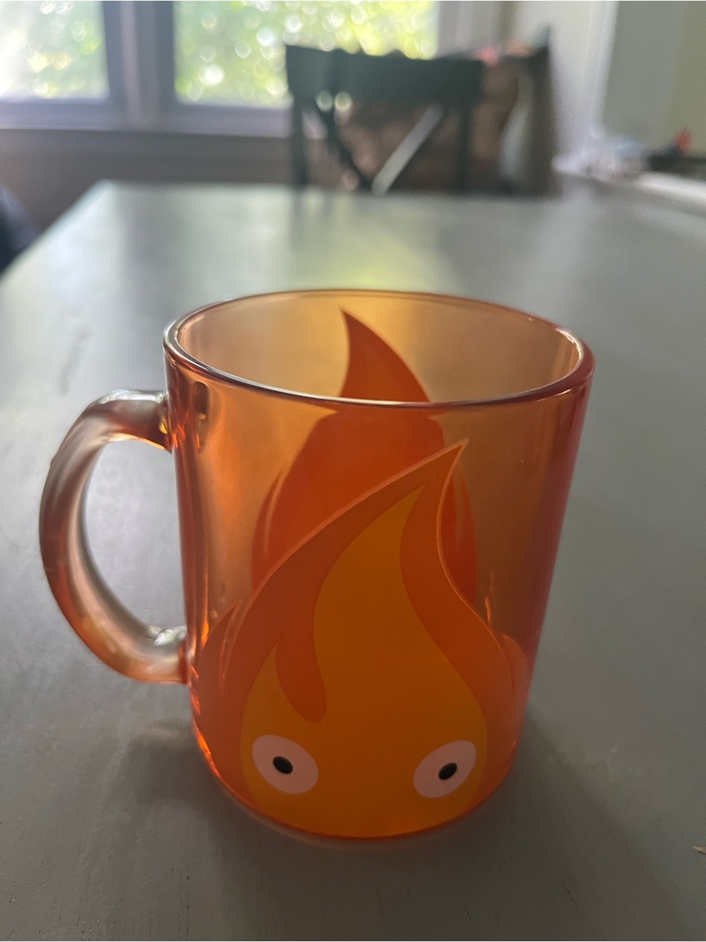 New Studio Ghibli Howl’s Moving Castle Calcifer Glass Mug (BoxLunch Exclusive)